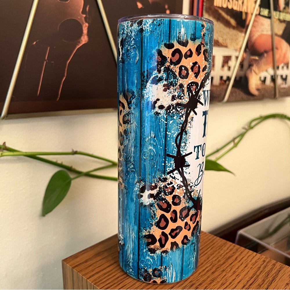 🥃 Why Y’all Trying to Test The Beth Dutton in Me? Yellowstone Tumbler, Turquoise - Picture 6 of 11